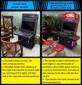 Machine d'arcade de combat rétro War King Pandora, avec scanner <span class=keywords><strong>commercial</strong></span> et joystick à monnayeur, type Street Fighter - Product Image 5