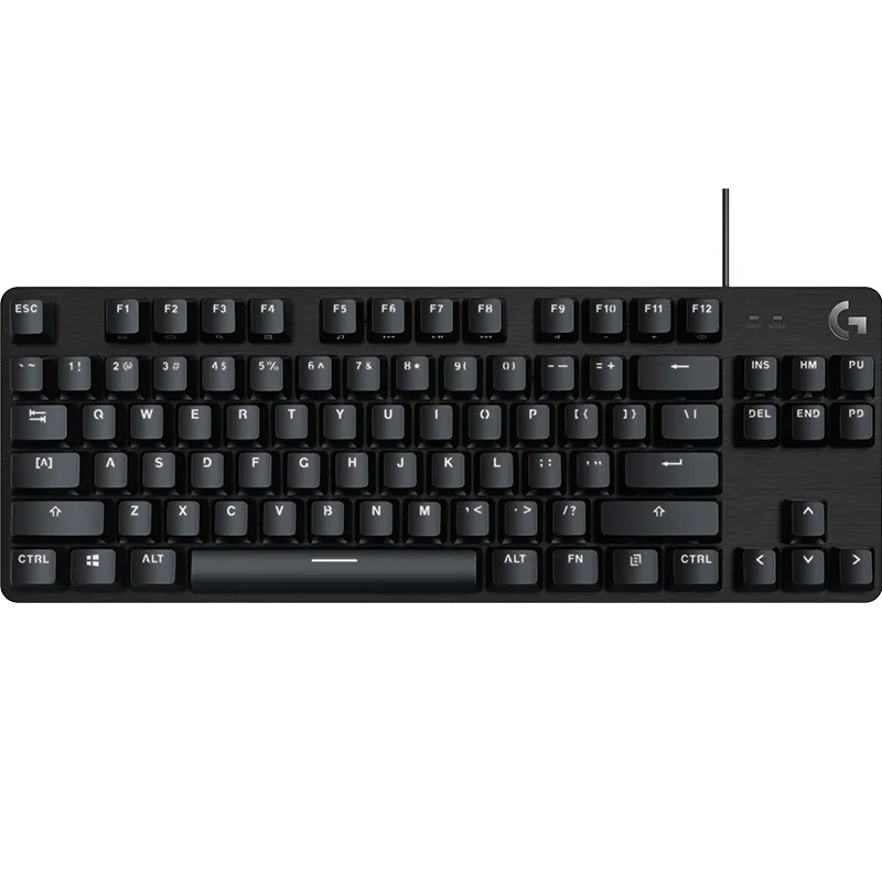 Logitech G412 TKL SE Wired Gaming Mechanical Keyboard White Light Brown Axis Metal Material Keyboard