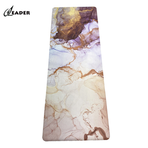 <span class=keywords><strong>Yogamat</strong></span> personnalisé en caoutchouc naturel de 5mm d'épaisseur en cuir PU <span class=keywords><strong>tapis</strong></span> de yoga imprimé tapetes tapetini de yoga <span class=keywords><strong>tapis</strong></span> tappeto tappetino - Product Image 3