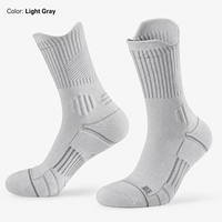 Chaussettes de sport haute performance avec logo personnalisé, chaussettes de basketball à poils épais, chaussettes de compression sportives parfaites pour l'entraînement en équipe