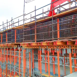 TECON铝高效板模板系统，带MP道具混凝土alu-甲板面板模具模用于建筑建筑