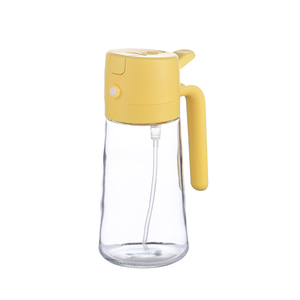 Organisateur de cuisine 430ml Distributeur automatique de verre pour condiments, huile et vinaigre - Product Image 1
