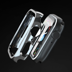 Étui de protection antichoc rigide électroplaqué pour <span class=keywords><strong>Apple</strong></span> <span class=keywords><strong>Watch</strong></span> 41 45 44 mm, compatible avec les séries Iwatch 10 9 8 7 6 5 <span class=keywords><strong>4</strong></span> 3 - Product Image 4