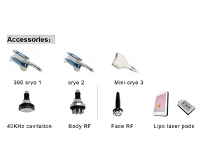 Appareil de cryolipolyse portable pour la thérapie cryogénique des graisses, machine amincissante <span class=keywords><strong>Criolipolisis</strong></span> 360 - Product Image 2