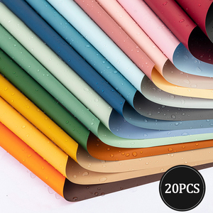 Không Thấm Nước Bán Hoa Tươi Bó Hoa Mô Giấy Gói, Đa Màu Sắc Quà Tặng Bao Bì Hoa Giấy Gói - Product Image 1