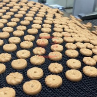 Système de production de biscuits moelleux personnalisés de grande capacité, usine de transformation automatique de biscuits moelleux pour les boulangeries commerciales
