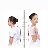 Correcteur de posture pour enfants réglable taille unique, portable, directement de l'usine, orthèse, entraîneur dorsal et soutien d'épaule confortable