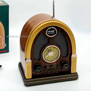 Altavoz Inalámbrico Estilo Vintage NS-7061BT NNS, Radio AM/FM/SW Recargable con Sonido Estéreo - Product Image 1