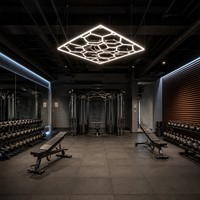 Plafonnier modulaire hexagonal LED encastré, lampe de scène moderne pour bureau et salon
