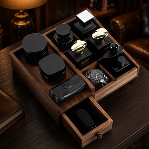 Organizador <span class=keywords><strong>de</strong></span> Colonia para Hombre, Soporte para Colonia, Organizador <span class=keywords><strong>de</strong></span> Tocador, Decoración para Habitación Masculina, Organizador <span class=keywords><strong>de</strong></span> Baño, Bandeja para Colonia - Product Image 6