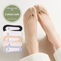 189 chaussettes courtes invisibles pour femmes, fines, à coupe basse, en coton, pour l'été