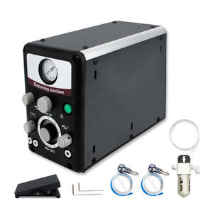 Machine à <span class=keywords><strong>Graver</strong></span> Pneumatique Portative Double Pièce à Main HH-G01 8000 Tr/Min, Graveur de Bijoux pour Bracelets, Bagues et Pierres - Product Image 1