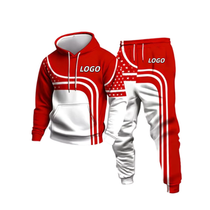 Felpa con Cappuccio da <span class=keywords><strong>Uomo</strong></span> con Stampa 3D, Completo Sportivo <span class=keywords><strong>Casual</strong></span>, Tuta <span class=keywords><strong>Casual</strong></span> da <span class=keywords><strong>Uomo</strong></span> - Product Image 3