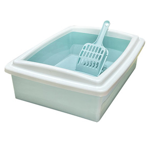 Cat Litter <b>Box</b> Rectangle <b>Large</b> Capacity With Scoop For Cat PP Material - Product Image 4