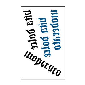 Tatouages temporaires imperméables pour Halloween, motifs gothiques, clown, sourire, rose noire, sorcière, étoile, longue inscription, pour la main, cosplay - Product Image 6