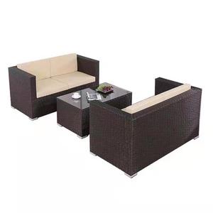 现代风格户外组合家具花园藤制沙发和椅子套装 - Product Image 6