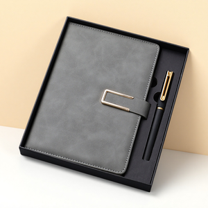 Khuyến Mãi Cá Nhân <span class=keywords><strong>A5</strong></span> Tùy Chỉnh Thiết Kế Mới Sang Trọng PU Da Bìa Cứng Loose-Leaf Bìa Từ Khóa Máy Tính Xách Tay Kinh Doanh - Product Image 4