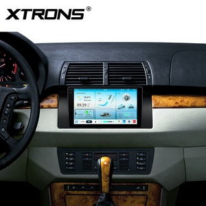 XTRONS 9" UNISOC 7865 Double Bluetooth Écran QLED 8+128GB Global 4G AKM DSP Système de navigation stéréo Android pour voiture BMW X5 E53 - Product Image 6