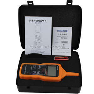 Medidor de nivel de sonido Digital LCD portátil, instrumento de medición de ruido, decibelímetro <span class=keywords><strong>Db</strong></span>, Registrador de monitoreo, probador SL4200 - Product Image 5