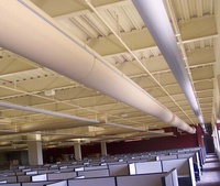 Lancement de nouveau produit conduit d'air en tissu conduit flexible climatisation et accessoires de conduits