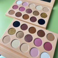 Meilleure vente en gros, palette de fards à paupières 15 couleurs DIY, palette de fards à paupières cosmétiques de haute qualité pour femmes