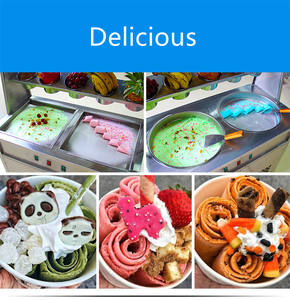 <strong>Ice</strong> Roll <strong>Machine</strong> Fried <strong>Ice</strong> <strong>Cream</strong> - Product Image 3