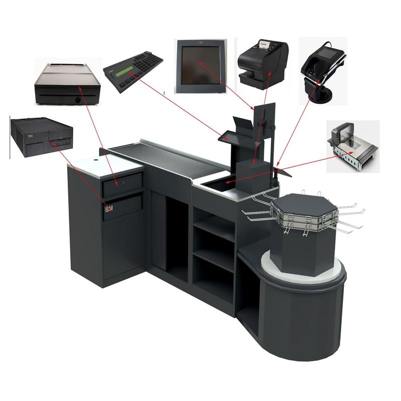High Quality Hardware Store Checkout Counter