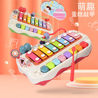 Dropshipping Shopify Kids Baby Xylophone Piano 2 In 1 Wooden Musical Instrument Educational Toy Gift Early Learning No Battery