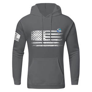 OEM al por mayor hombres 100% algodón Sudadera con capucha de manga larga personalizado impreso Logotipo de gran tamaño sudaderas con capucha XS tamaño abrigo de invierno - Product Image 3