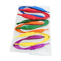 Pince d'exploration pour enfants à six couleurs pour l'observation et la capture d'insectes, pince et forceps portables pour insectes.