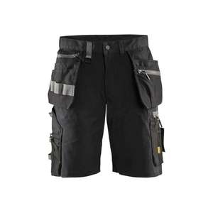 BLAKLADER - 159813439900C60 Craftsman shorts with <b>stretch</b> <b>Black</b> - EAN 7330509722138 <b>WORK</b> <b>TROUSERS</b> <b>WORK</b> SHORTS - Product Image 1