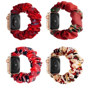 2024 Feliz Navidad de moda 42mm 44mm patrón Floral correa de reloj para <span class=keywords><strong>Apple</strong></span> Watch Band para mujeres niñas regalos <span class=keywords><strong>Black</strong></span> <span class=keywords><strong>Friday</strong></span> - Product Image 3