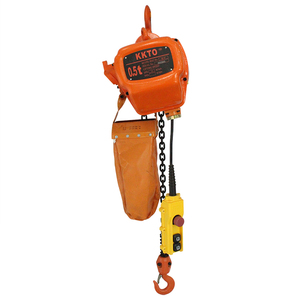 Kualitas Terbaik kerekan rantai listrik dengan troli bermotor penjualan Populer 1 Ton 2 Ton 5 Ton kecepatan Derek nomor Model HHBB - Product Image 3