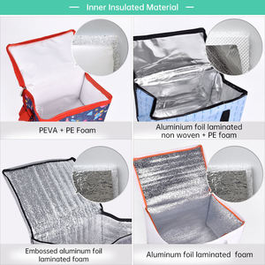 New Reusable Leakproof Portable Tote <strong>Insulated</strong> Cooler Bento <strong>Box</strong> <strong>Lunch</strong> Bag Made of 600D Oxford Cloth for Food Storage - Product Image 6