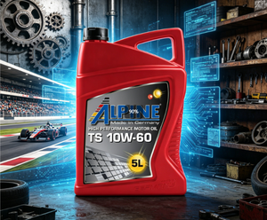 Fabriqué en Allemagne Huile moteur à base d'huile certifiée ACEA Alpine haute performance TS 10W-60 5L Lubrifiant automobile - Product Image 5