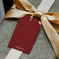 Etiquetas Colgantes Personalizadas con Código de Barras PE para Cajas de Regalo y Embalaje Express