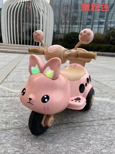 Unisex Electric Music Light Tricycle Battery-Powered Plastic Ride-<strong>on</strong> Motorcycle <strong>Toy</strong> <strong>for</strong> Children 2-7 <strong>Years</strong> Remote Controlled - Product Image 2
