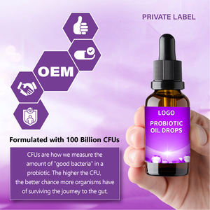 <span class=keywords><strong>Suplemento</strong></span> de probióticos de bacterias de ácido láctico comestibles OEM gotas de aceite 100 mil millones de CFU <span class=keywords><strong>Suplemento</strong></span> de equilibrio de <span class=keywords><strong>flora</strong></span> <span class=keywords><strong>intestinal</strong></span> y defecación - Product Image 4