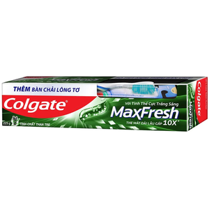Pasta de Dientes Colgate MaxFresh con Carbón Vegetal, Blanqueadora, Refrescante, para un Aliento Fresco, Venta al por Mayor - Product Image 2