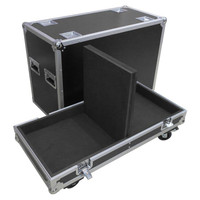 Boîtier de transport en aluminium OEM personnalisable 14U 16U 20U avec insert en mousse anti-poussière, étui de protection étanche sur mesure