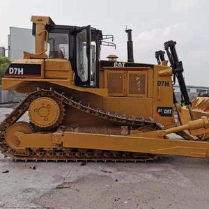Bulldozer Caterpillar D7H d'occasion en bon état, fonctionnement efficace, comprend une pompe à moteur, moteur, capacité de nivellement de 5,6 m, puissance de 141 kW - Product Image 1