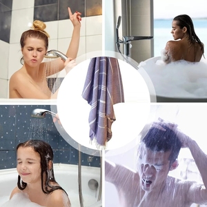 Khăn tắm Thổ Nhĩ Kỳ, khăn tắm Peshtemal, khăn tắm Hammam, khăn tắm Fouta, khăn Peshtemal bán buôn, mềm mại, nhanh khô - Product Image 4