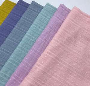 Nouveau coton petite boule de <span class=keywords><strong>laine</strong></span> coton Jacquard tissu, printemps et été enfants robe chemise cheveux décoration tissu pour vêtements - Product Image 6