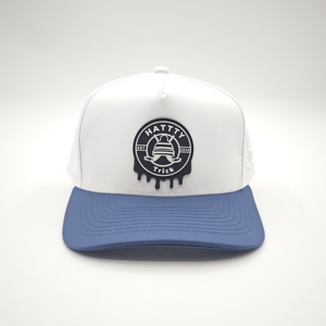Ultimate 5 Panel Solid Waterproof Golf <b>Cap</b> Custom Silicone Logo Low MOQ OEM Laser Perforated Hydrophobic <b>Quick</b> <b>Dry</b> Top Wear - Product Image 5