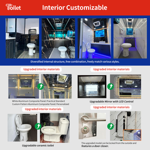 Toilettes publiques autonettoyantes automatiques Parcs Rues Salle de toilettes extérieure intelligente - Product Image 3