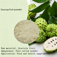 Groothandel Graviola Fruitpoeder Gezonde Supplementen Zuurzak Fruitpoeder voor Thee