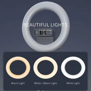 Dodoup Trépied multifonctionnel Q05s Selfie Stick avec anneau lumineux de 8 pouces 3 en 1 intégré Palo <span class=keywords><strong>Selfiestick</strong></span> 360 Rotated - Product Image 2