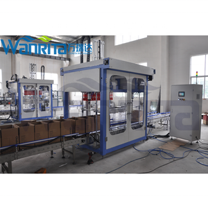 Macchina imballatrice della cassa della scatola della latta della bottiglia della bevanda del cartone di caricamento dall'alto della bottiglia di raccolta robotica automatica - Product Image 3