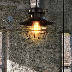 <span class=keywords><strong>Luminaire</strong></span> suspendu <span class=keywords><strong>style</strong></span> ferme, loft, salle à manger, cuisine, restaurant, en fer et métal, haute qualité, nouveau design, cage à oiseaux rétro - Product Image 5