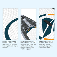 Planche de paddle gonflable personnalisée avec logo pour jeunes et adultes, fournisseur d'usine de SUP gonflables